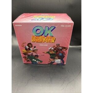 OK Boomer Trivia Card Game Okay Boomer Night Generations Pink Edition New